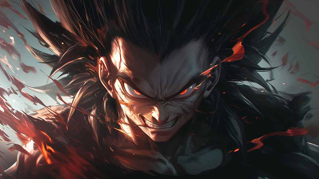 Dragon Ball Vegeta Rage Wallpaper 4k Anime Ultra HD Background Free