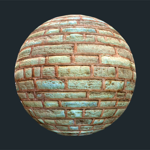 Matériau pbr vieux mur de briques texture libre haute résolution pierre rouge téléchargement