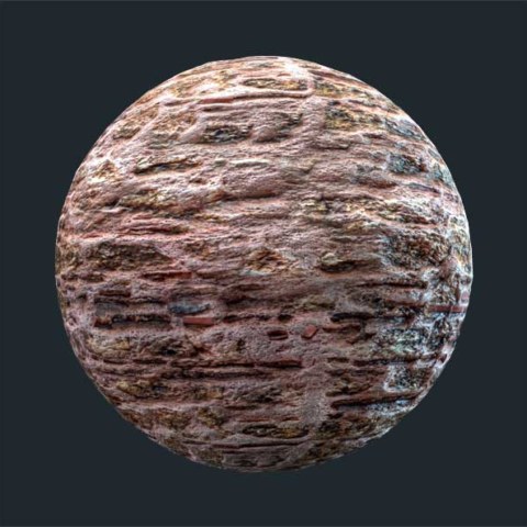 Vieux mur de briques avec des pierres ancienne rugueuses sans couture Texture gratuite Haute résolution