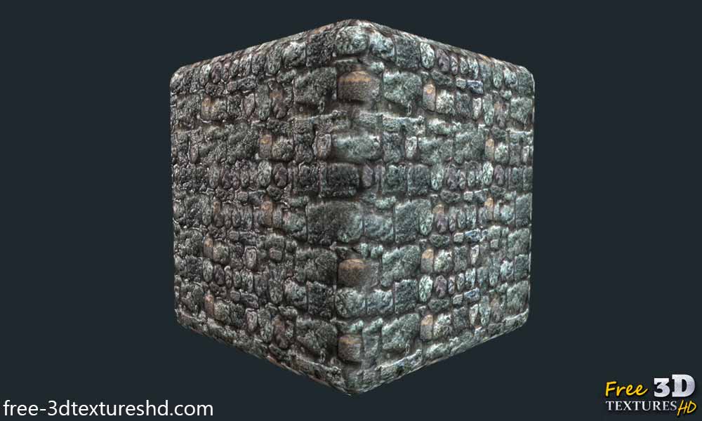 Old brick wall concrete vintage with big stones download seamless free texture high resolution 4k