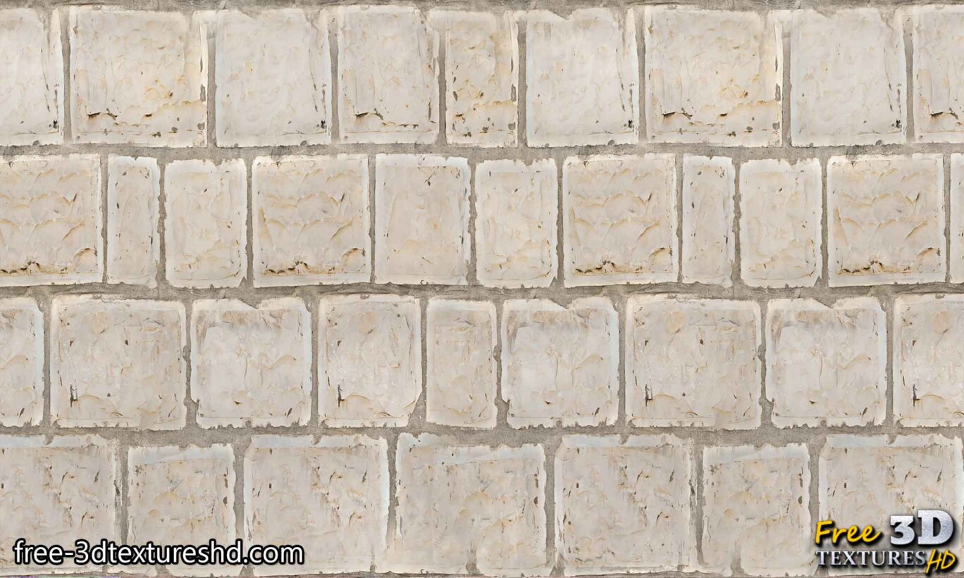 vieux mur de briques vintage avec pierres blanches et ciment télécharger une texture transparente gratuite haute résolution 4k