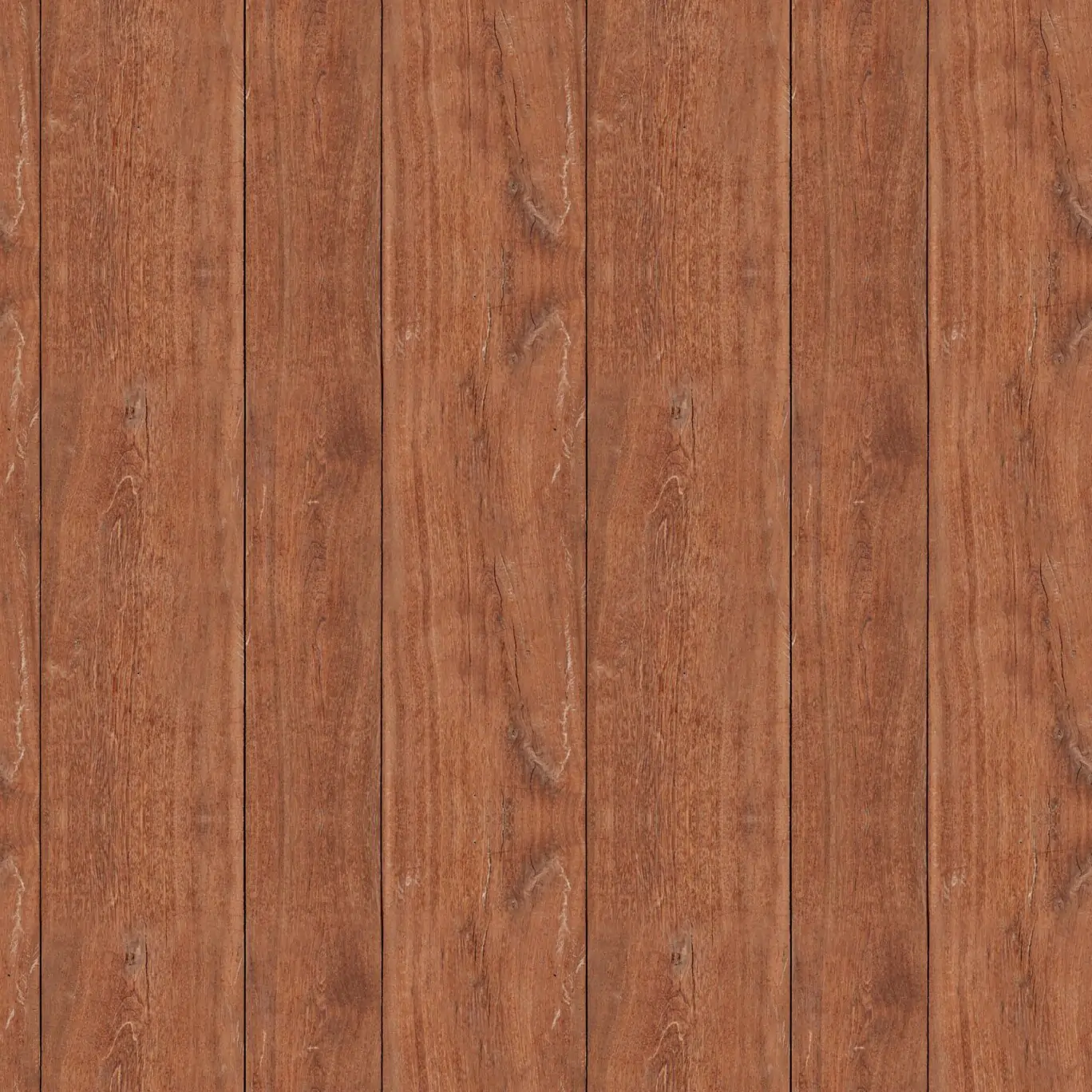 Old brown natural wood floor plank 3D texture, seamless PBR material. High-resolution 4K. Free download.