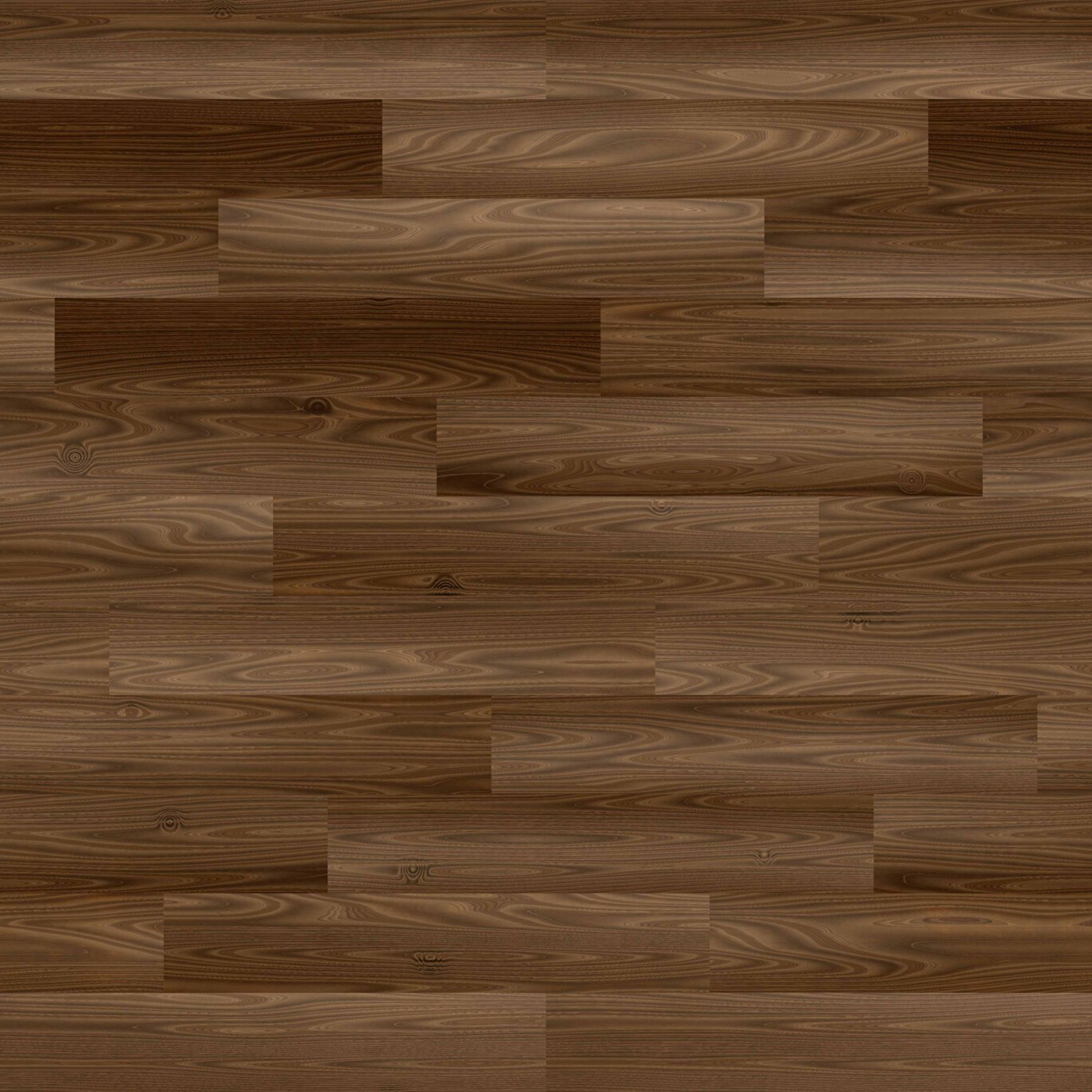 Texture de parquet en bois foncé, matériau PBR sans couture. Haute résolution, prêt à l'emploi. Téléchargement gratuit en 4K HD.