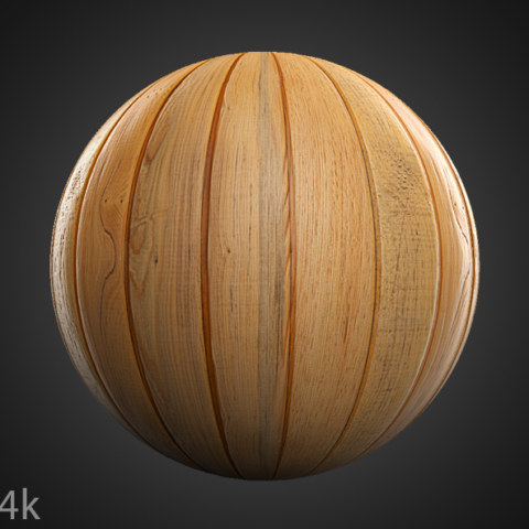 Wood Floor Plank Texture, seamless, 3D PBR material. High-resolution in 4K and HD download. Free for commercial use.