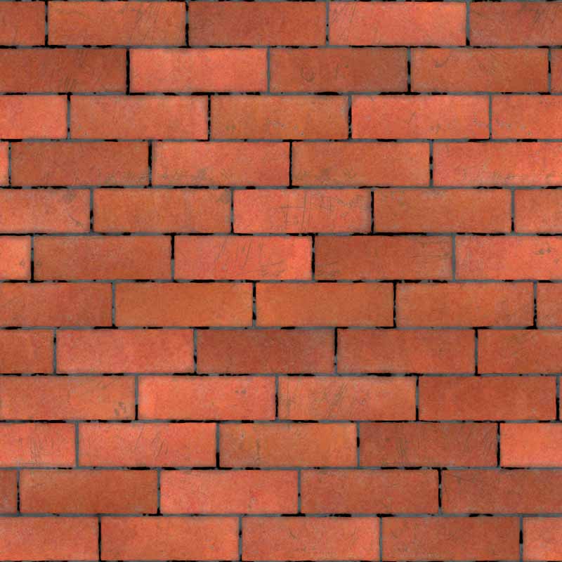 Texture de mur de briques de construction classique en haute résolution HD et 4K. Téléchargement gratuit de matériel PBR.