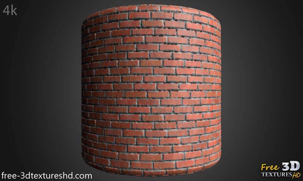 Vieux mur de briques avec texture sans PBR en ciment