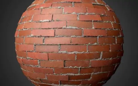 texture 3D d'un vieux mur de briques à télécharger gratuitement