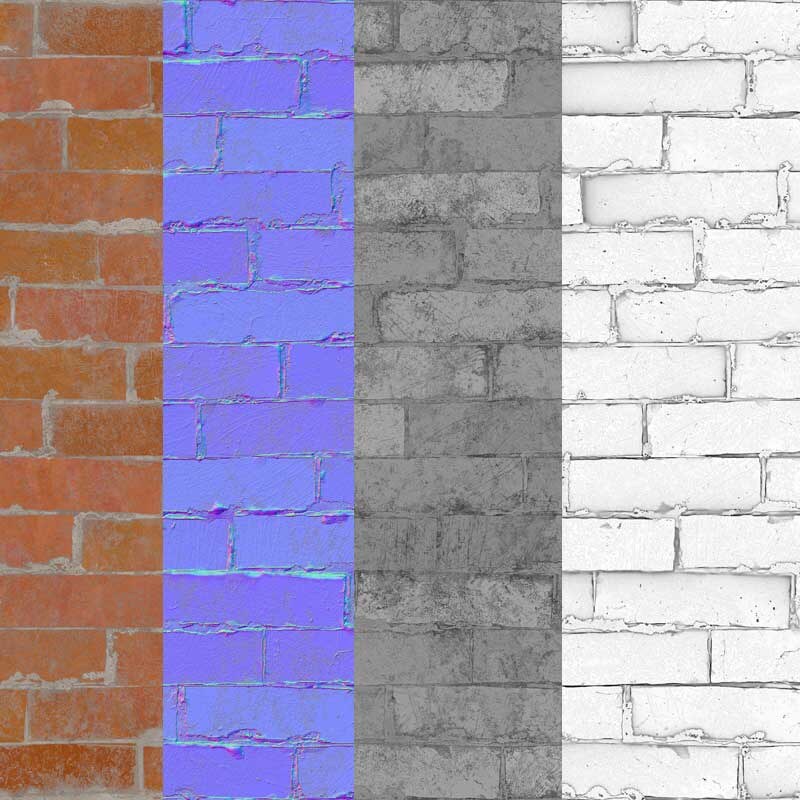 Old Brick Wall 3d Texture Free download seamless 4k HD | Free 3d ...