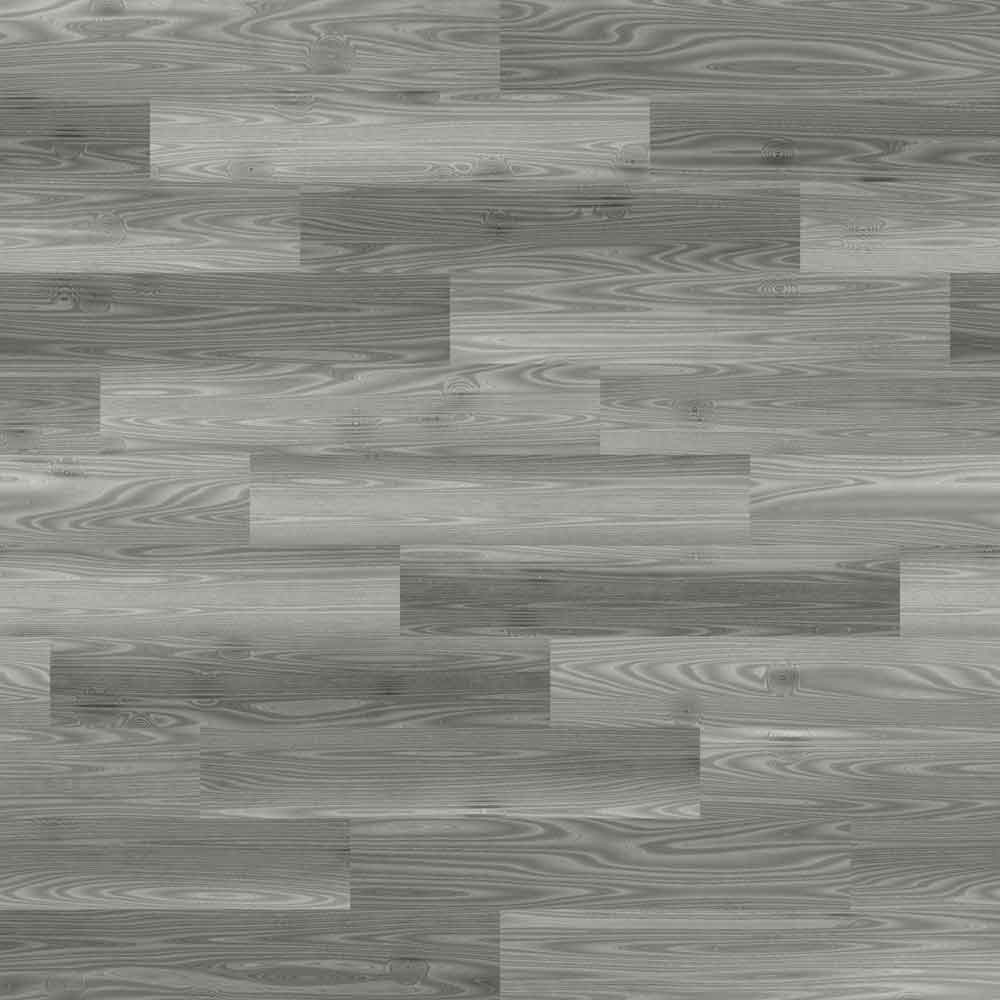 Parquet en bois blanc gris, matériau PBR. Texture haute résolution et homogène pour la texturation d'objets 3D. Téléchargement gratuit.