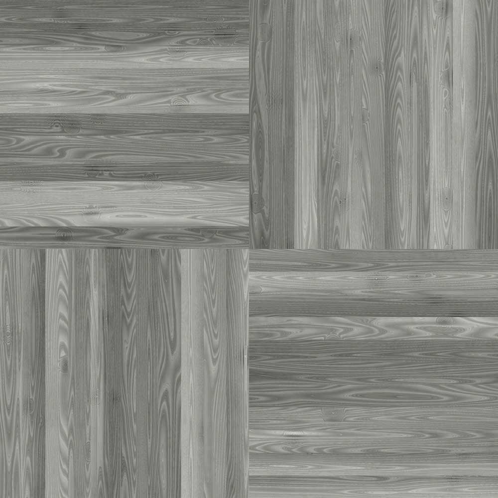 Parquet moderne en bois blanc et gris, texture PBR haute résolution pour objets 3D. Téléchargement gratuit.