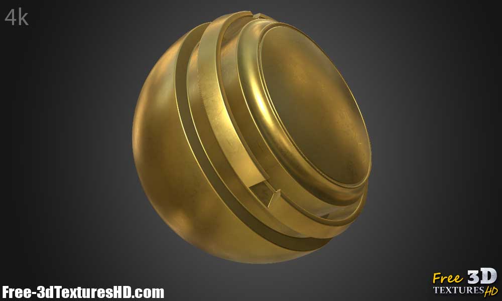 Texture Or Naturel 3D PBR Sans Couture Haute Résolution Téléchargement Gratuit 4k