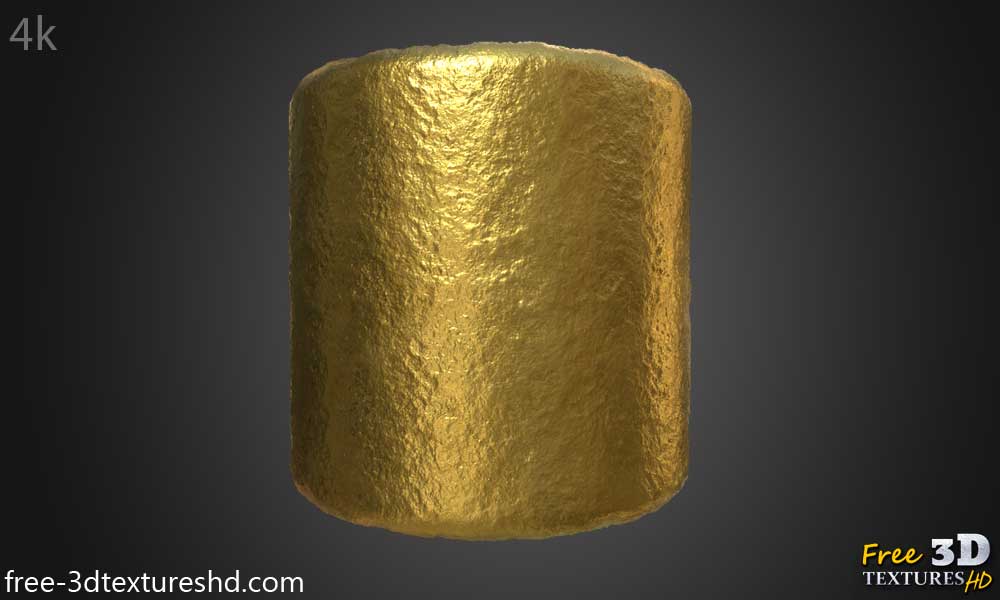 Texture or brut sans couture en 3D PBR haute résolution téléchargement gratuit 4k