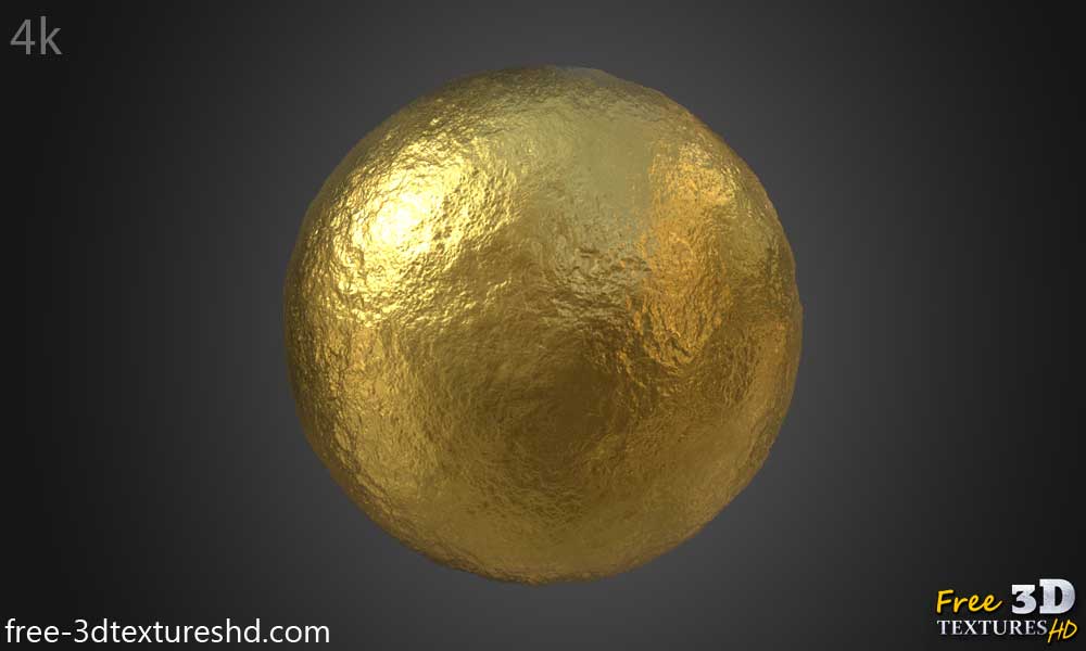 Texture or brut sans couture en 3D PBR haute résolution téléchargement gratuit 4k