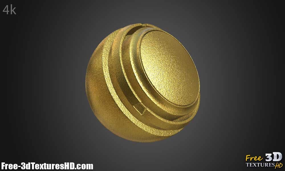 Texture 3D Or sablée sans couture matériau PBR haute résolution téléchargement gratuit HD 4k