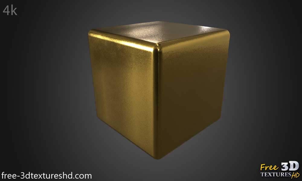 Texturé Matériau PBR 3D Or poudre dorée, haute résolution, téléchargement gratuit 4k