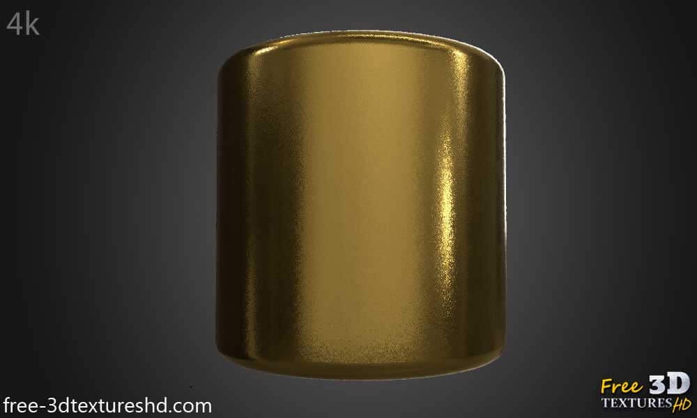 Texturé Matériau PBR 3D Or poudre dorée, haute résolution, téléchargement gratuit 4k