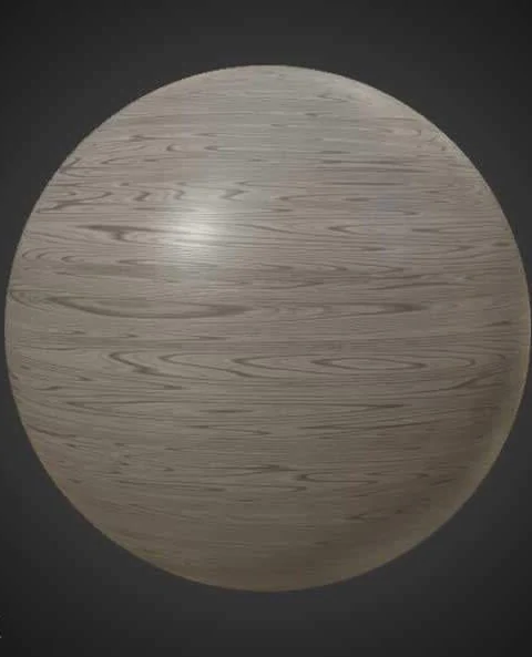 Beige Wood Texture PBR Material - Free Download HD 4K