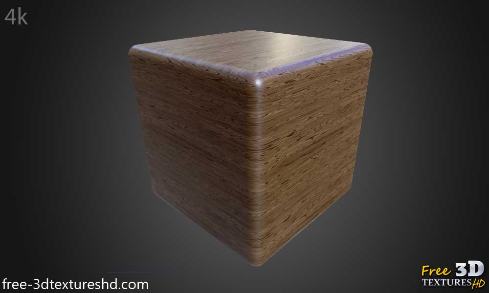 Texture Bois Marron 3D PBR - Téléchargement Gratuit Maps HD 4K