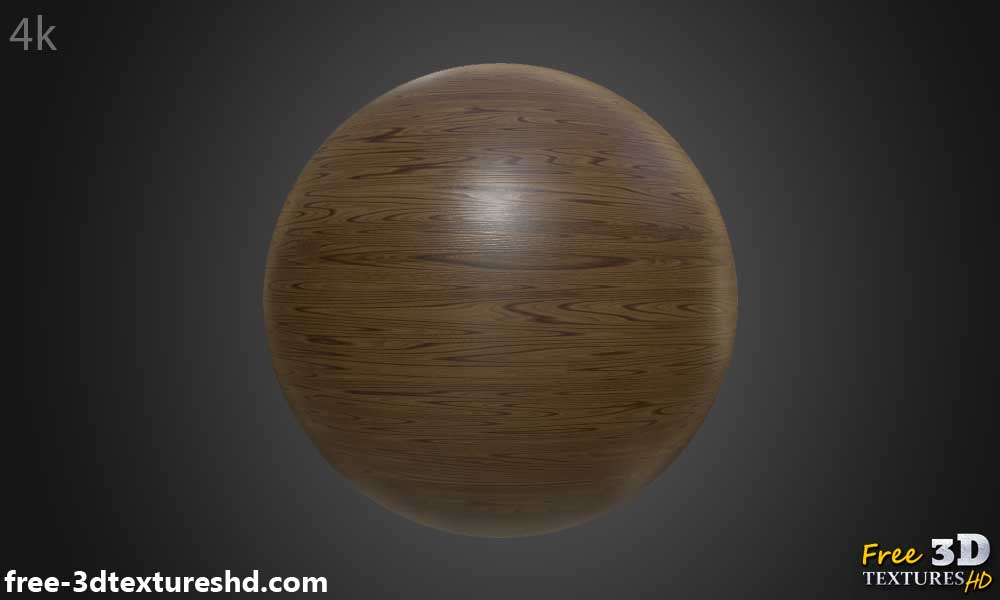 Texture Bois Marron 3D PBR - Téléchargement Gratuit Maps HD 4K