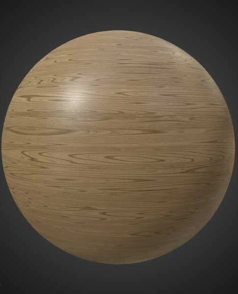 Classic Wood 3D Texture PBR Material - Free Download 4K HD