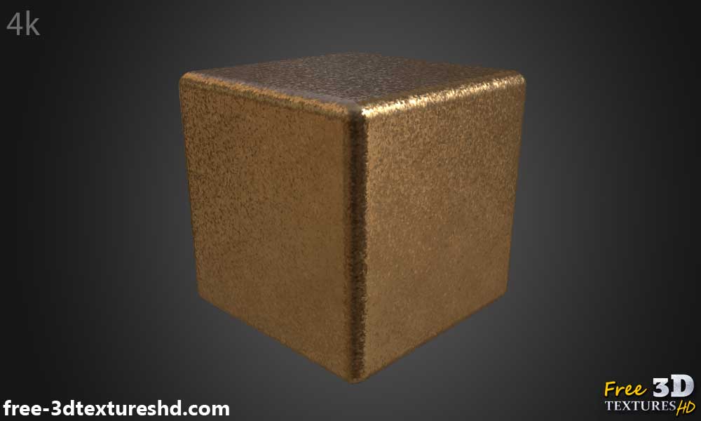 Texture de cuivre galvanisé PBR 3D sans couture haute résolution téléchargement gratuit 4k
