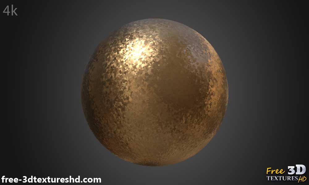 Texture de cuivre galvanisé PBR 3D sans couture haute résolution téléchargement gratuit 4k