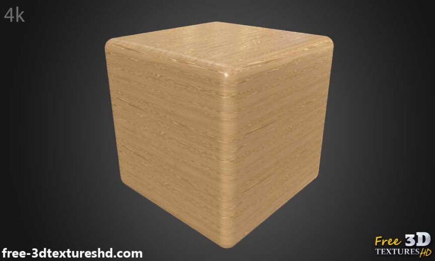 Natural-simple-wood-texture-BPR-material-background-3d-free-download-HD-4K-render-preview-cube