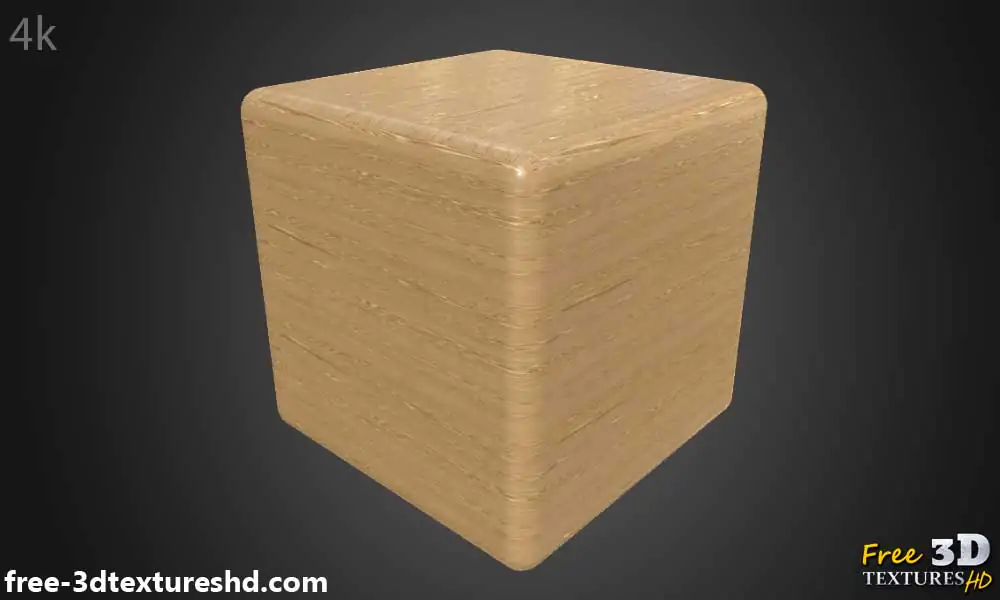 Natural-simple-wood-texture-PBR-material-background-3d-free-download-HD-4K-render-preview-cube
