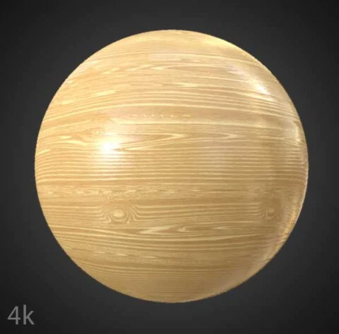 Free HD 4K Natural Wood Texture PBR Material Maps Download