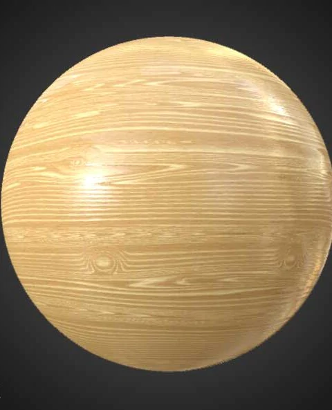 Free HD 4K Natural Wood Texture PBR Material Maps Download