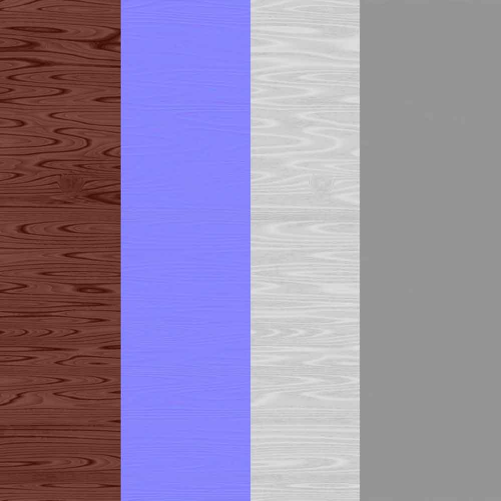 Téléchargement gratuit de cartes de matériaux PBR à texture simple en bois rouge HD 4K