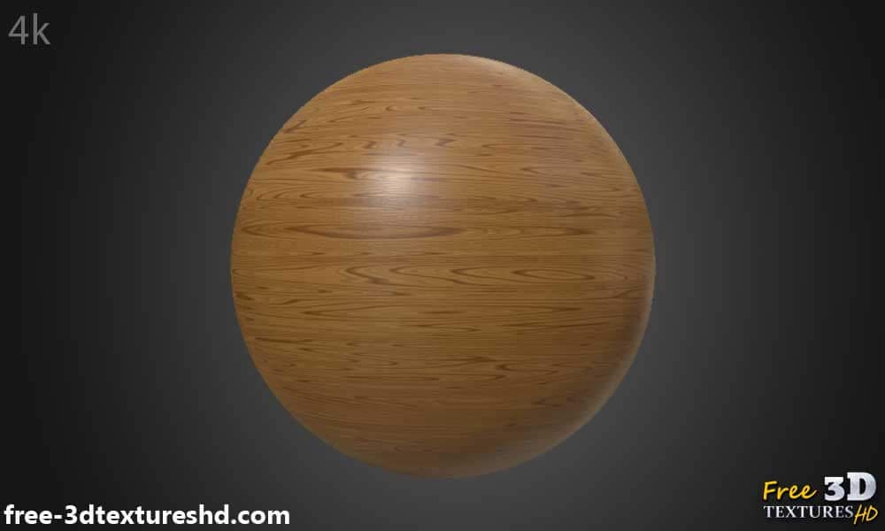 Texture de bois classique brun en PBR téléchargement gratuit HD 4K