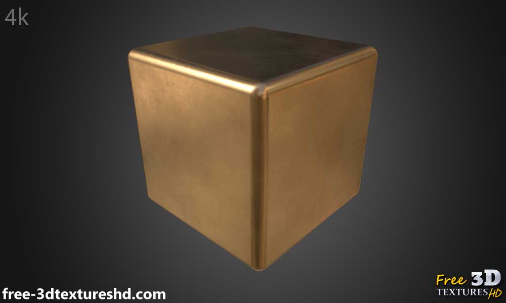 Fond d'écran HD 4K à texture de cuivre naturel - Matériau PBR gratuit pour la décoration