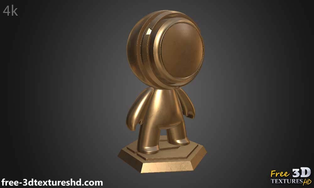Fond d'écran HD 4K à texture de cuivre naturel - Matériau PBR gratuit pour la décoration