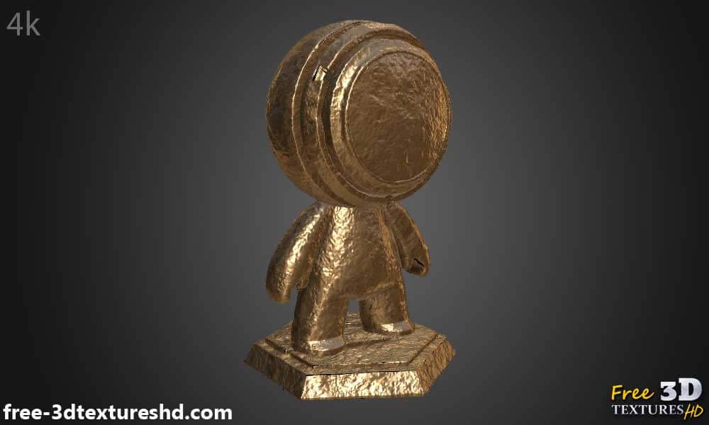 Texture de Cuivre Naturel PBR 3D Haute Résolution Téléchargement Gratuit 4k