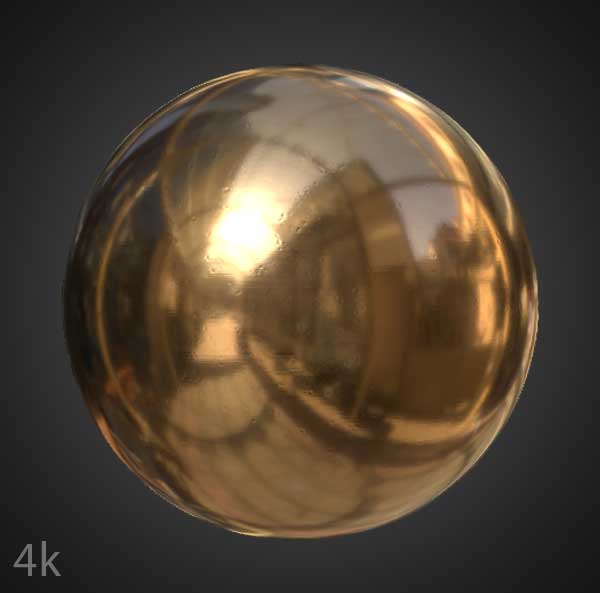 Shiny polished Copper PBR Textures 3d High Resolution Free Download 4k
