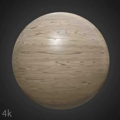 Texture Bois 3D Beige Clair Matériau PBR - Téléchargement Gratuit HD 4K