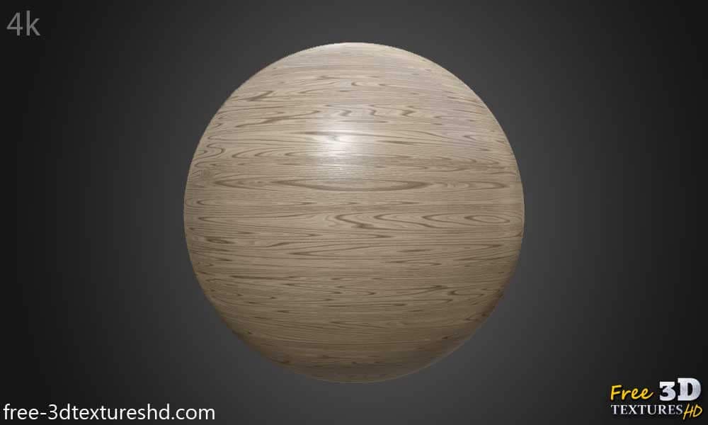 Texture Bois 3D Beige Clair Matériau PBR - Téléchargement Gratuit HD 4K