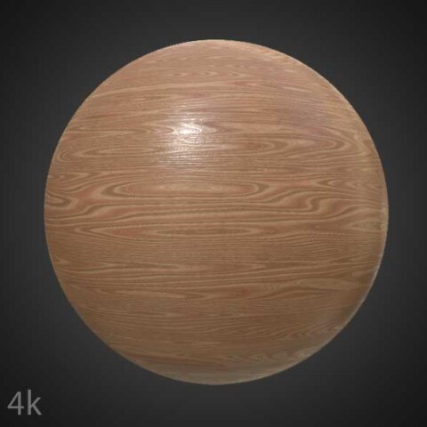 Texture Bois Marron Simple HD 4K Gratuite Rendu Matériau PBR