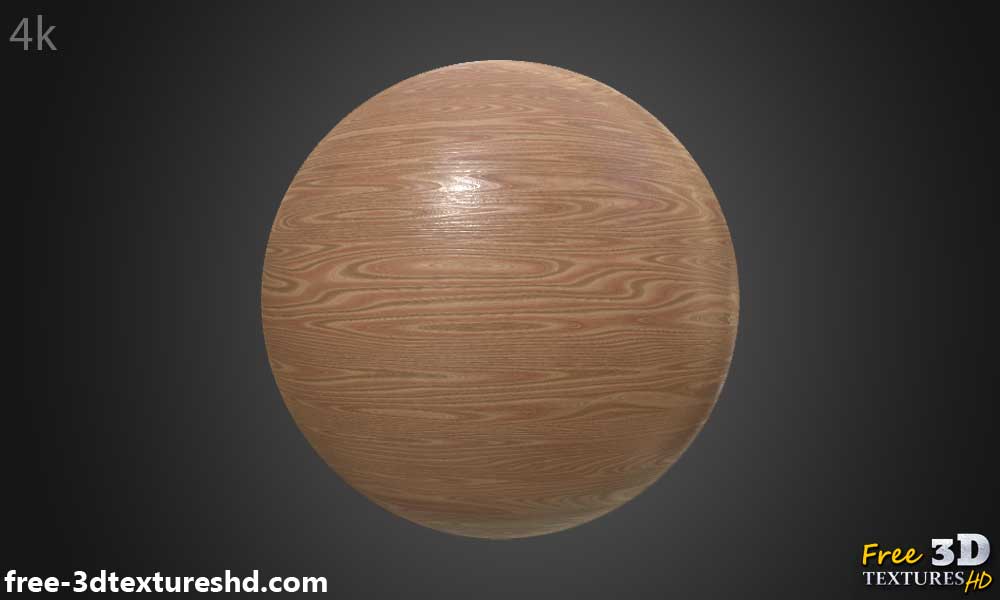 Texture Bois Marron Simple HD 4K Gratuite Rendu Matériau PBR