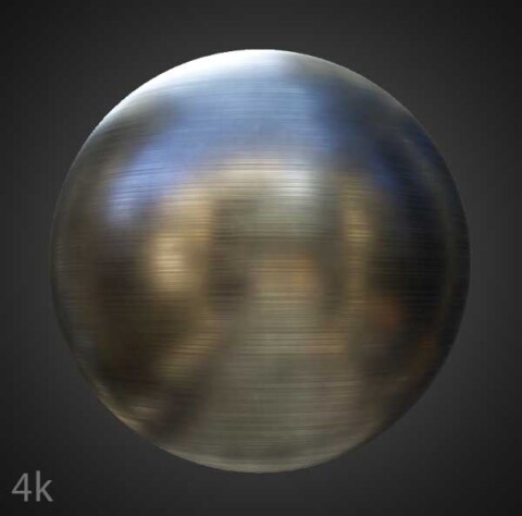 Texture PBR 3D aluminium brossé gratuit haute résolution HD 4k