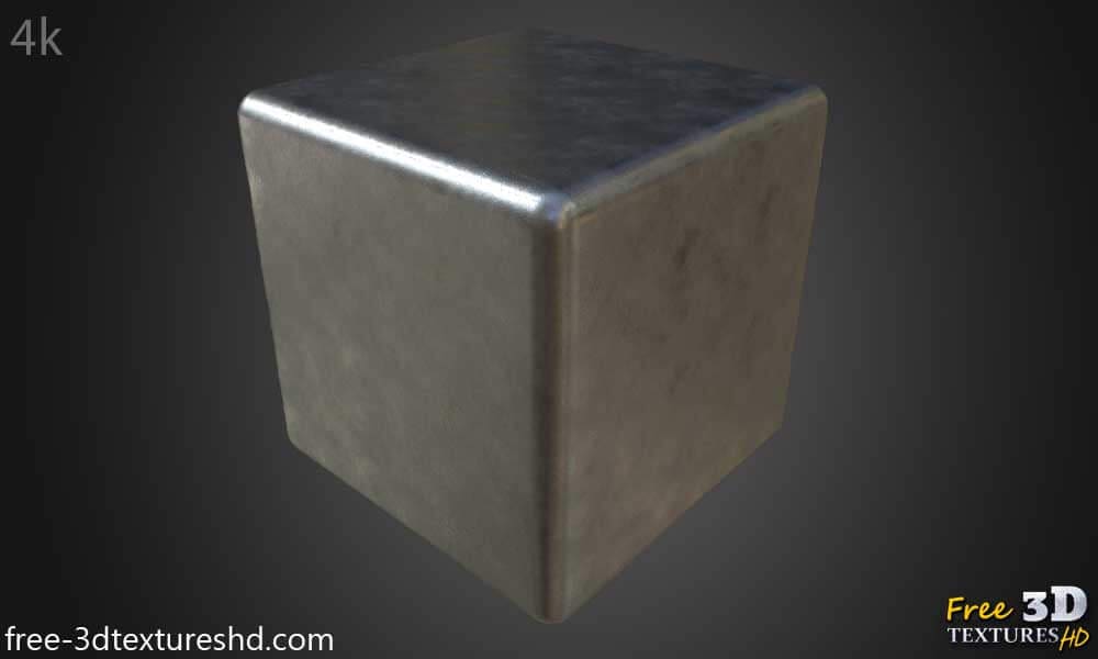 Texture aluminium 3D PBR haute résolution téléchargement gratuit HD 4k