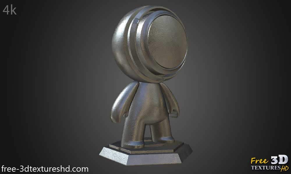 Texture aluminium 3D PBR haute résolution téléchargement gratuit HD 4k
