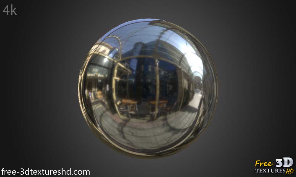 texture PBR aluminium brillant 3D Téléchargement gratuit haute résolution HD 4k pour la conception 3D