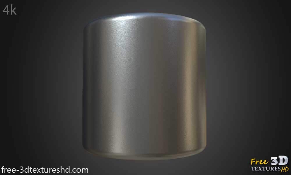 texture PBR aluminium brillant 3D Téléchargement gratuit haute résolution HD 4k