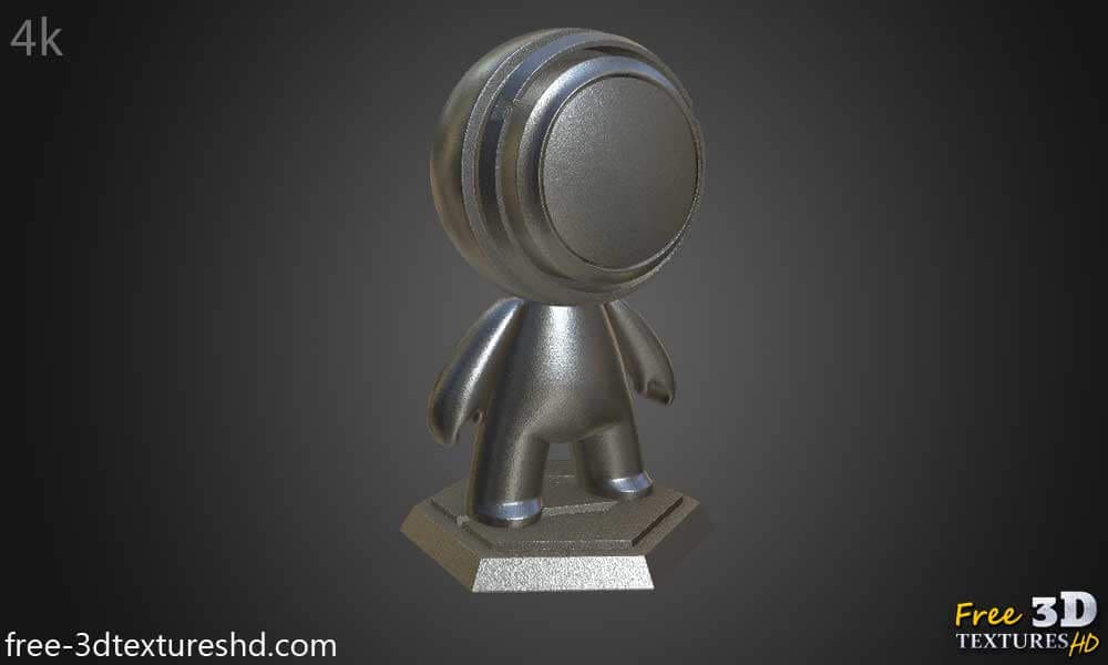 texture PBR aluminium brillant 3D Téléchargement gratuit haute résolution HD 4k