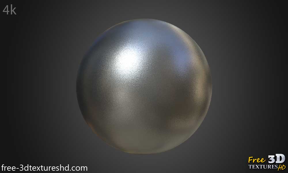 texture PBR aluminium brillant 3D Téléchargement gratuit haute résolution HD 4k