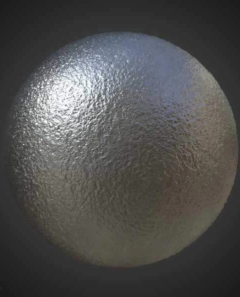 Natural Aluminium Metal Texture Wallpaper HD 4K - Free Seamless PBR Material for 3D Design