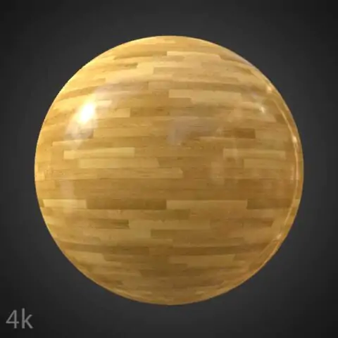 Bright Parquet Wood Floor Texture Wallpaper HD 4K - Free Seamless PBR Material for 3D Design