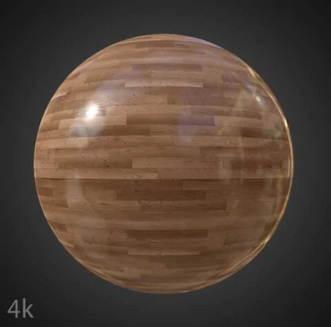 Brown Parquet Wood Floor Texture Wallpaper HD 4K - Free Seamless PBR Material for 3D Design